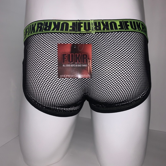 FUKR Arch Net Brief - Black - Picture 4 of 7